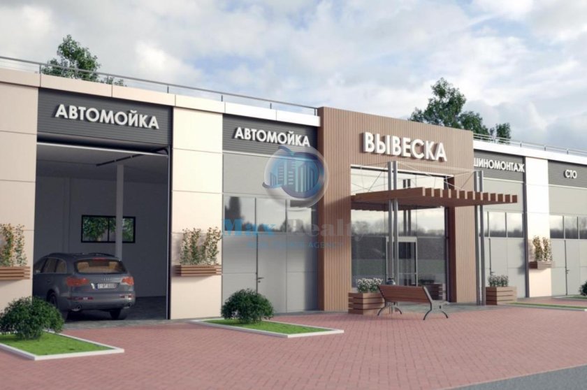 Фасады автомоек