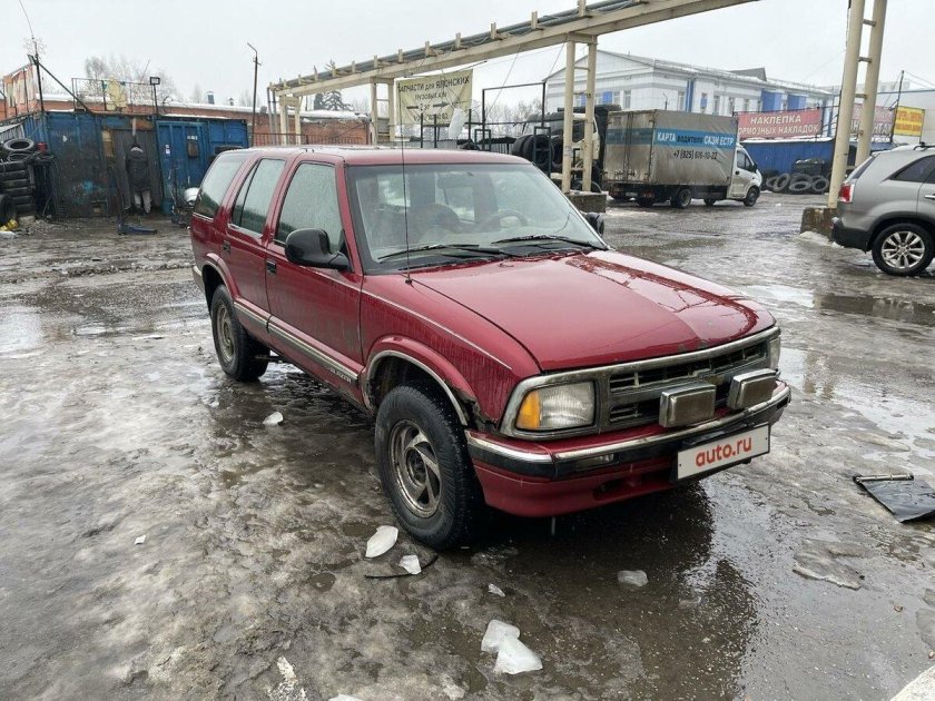 Шевроле блейзер 2 поколения вин