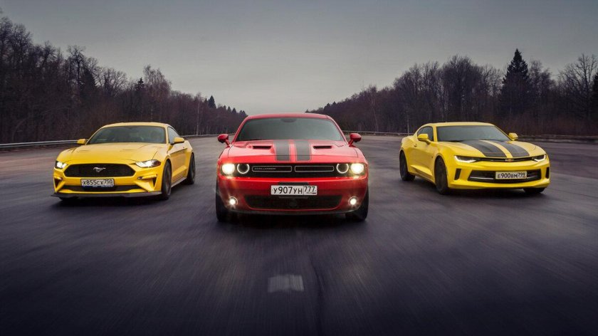 Форд Мустанг Камаро