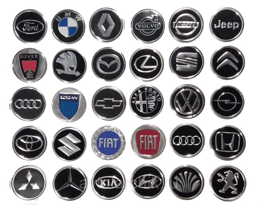 Значки иномарок