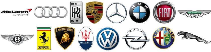 Все марки авто