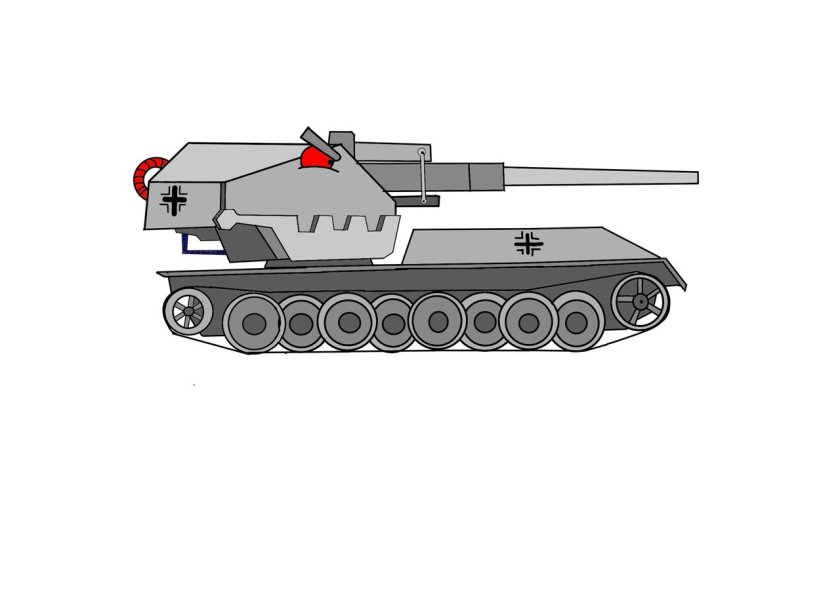 Танк рисунок