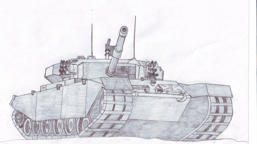 Картинки для срисовки танки