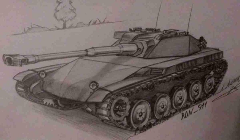 Т 34 рисунок