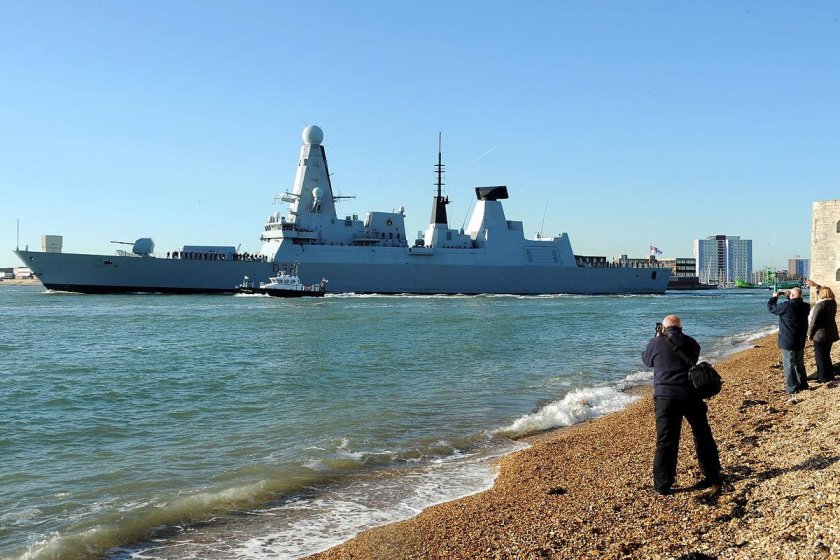 Эсминец Дэринг ВМС Великобритании