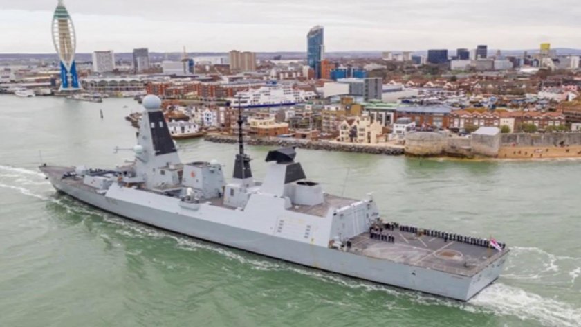 Эсминец Дефендер Великобритании