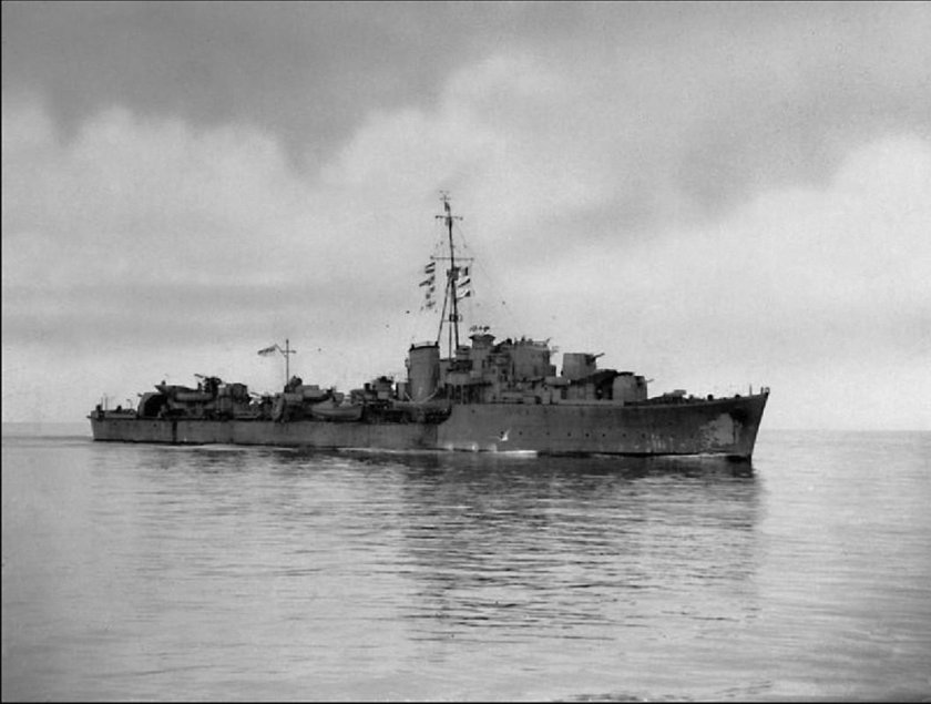 Wickes эсминец HMS