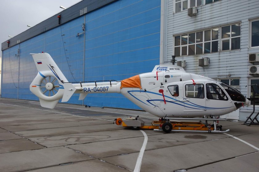ЕС 135 т2+ вертолет
