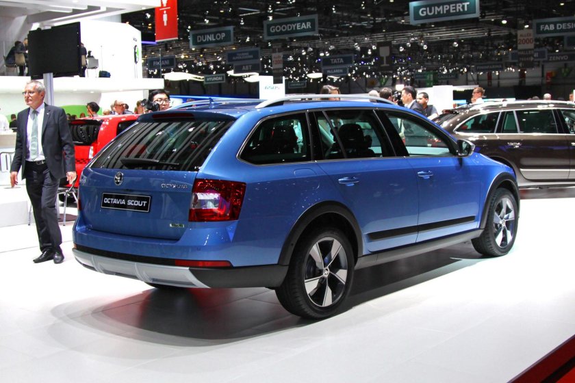 Шкота актавия Скаут 2014