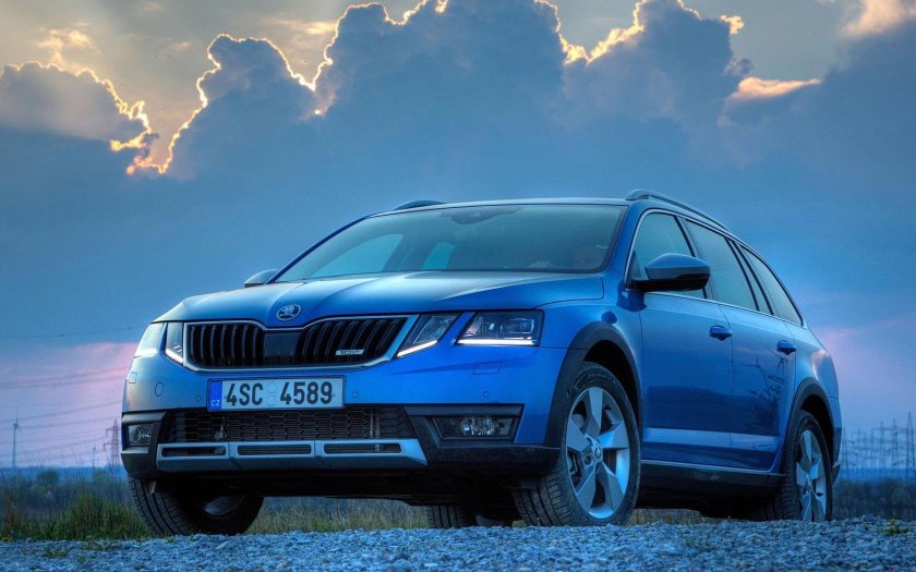 Шкода Октавия Скаут 2017