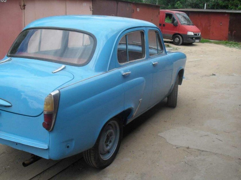 Москвич 403 голубой
