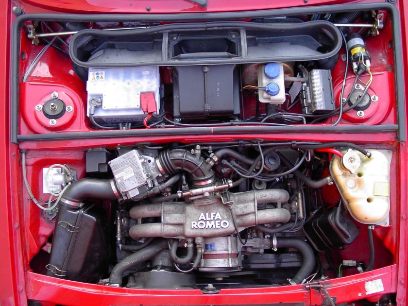 Alfa Romeo 33 двигатель