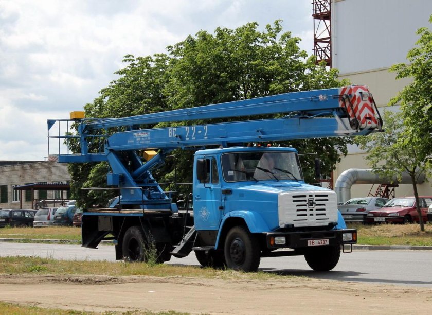 Автовышка ГАЗ 3309 т17