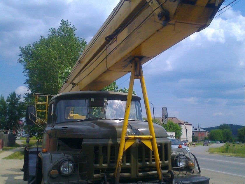 Зил 130 автовышка