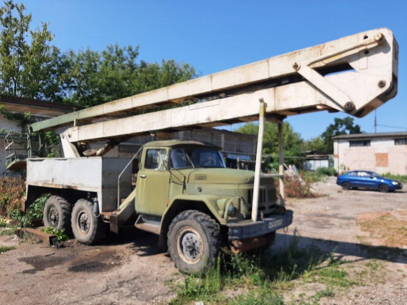 Зил 131 вс 22 автовышка