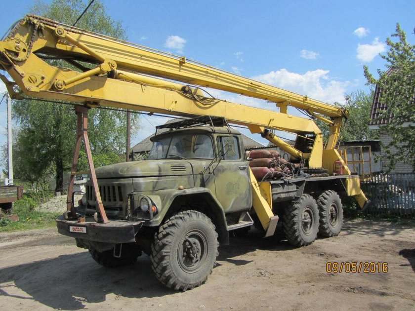 Зил 131 автовышка