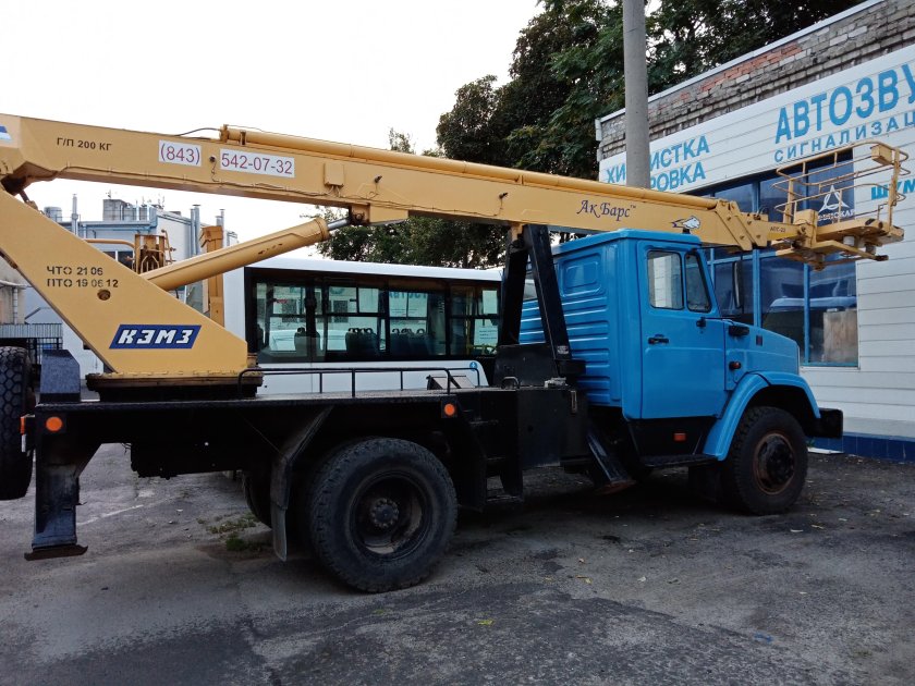 Автовышка ПСС-131.22Э ЗИЛ