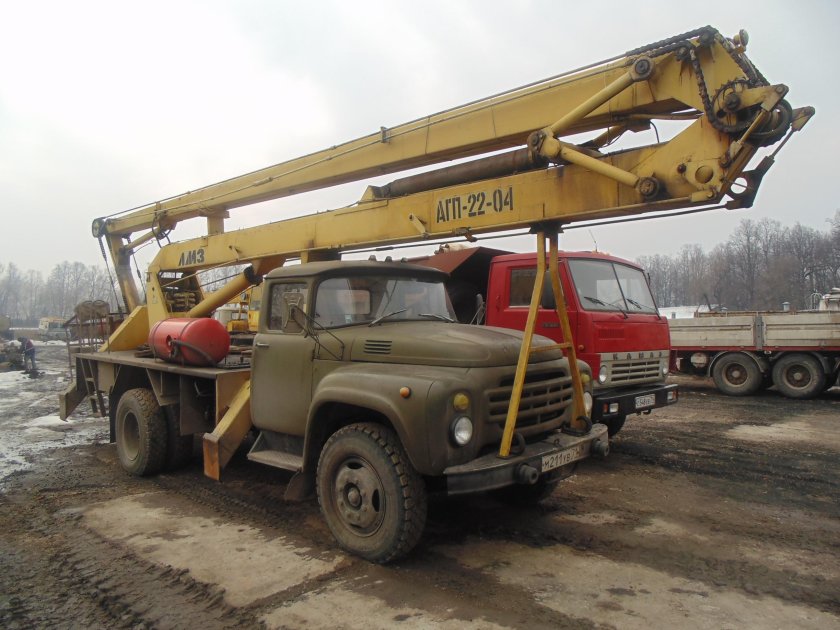 ЗИЛ 130 автокран