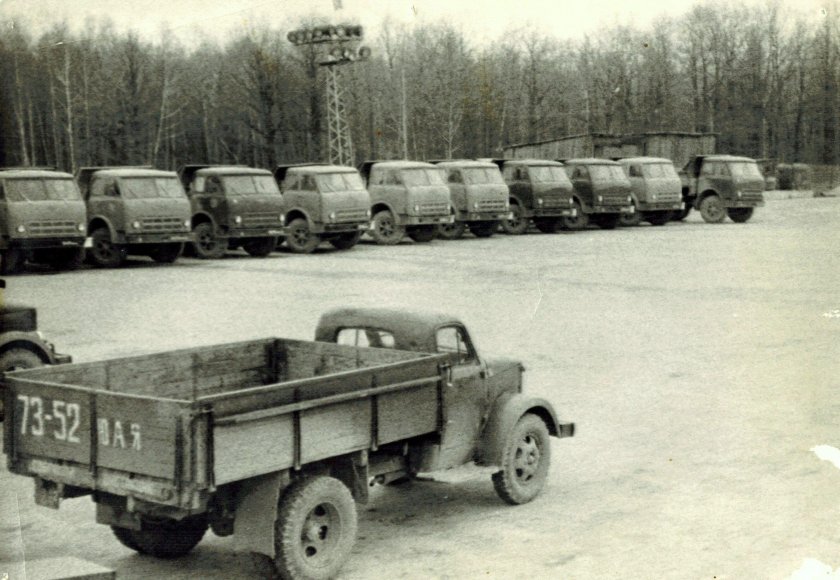 Автобаза СССР МАЗ