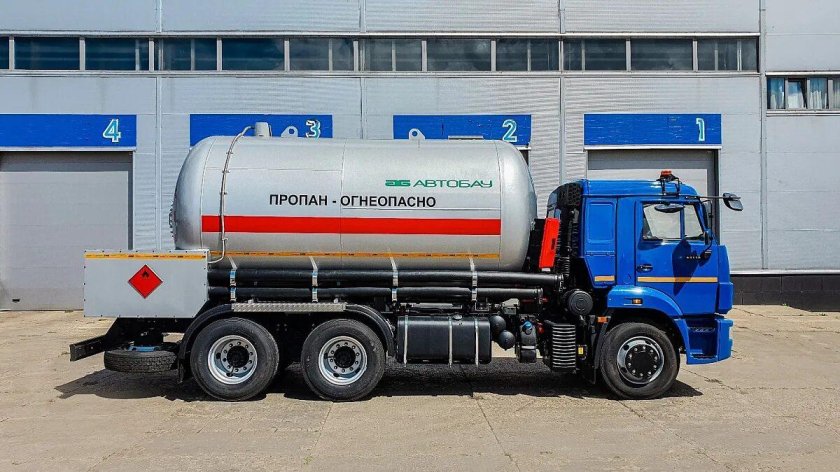 КАМАЗ 65115 газовоз