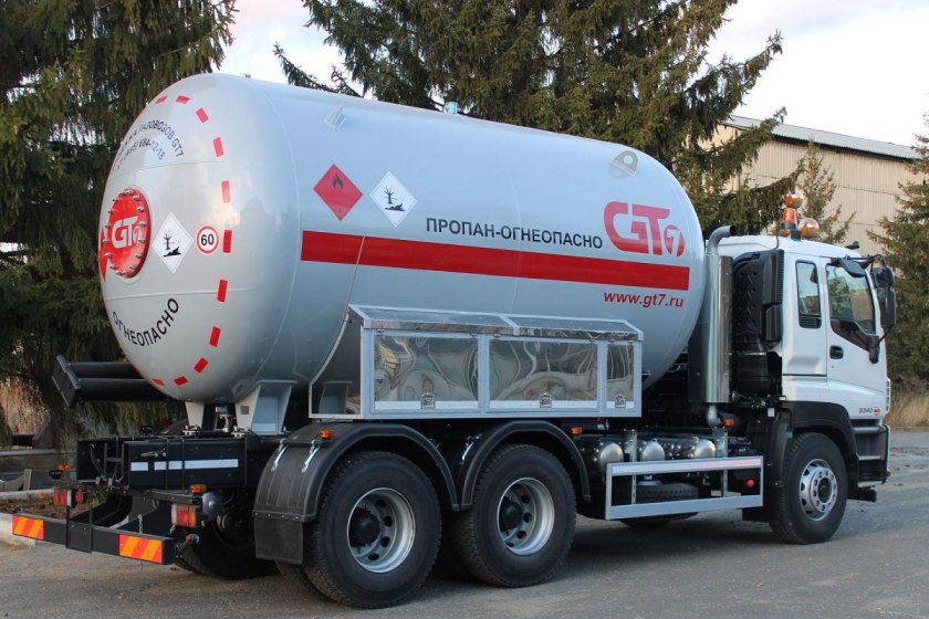 Газовоз ЗИЛ АЦТ