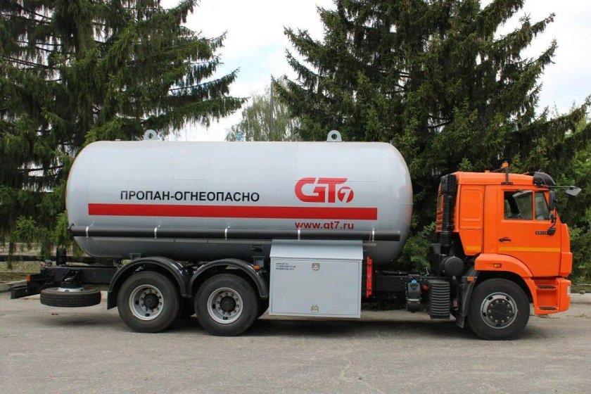 Автоцистерна СУГ АЦТ 10