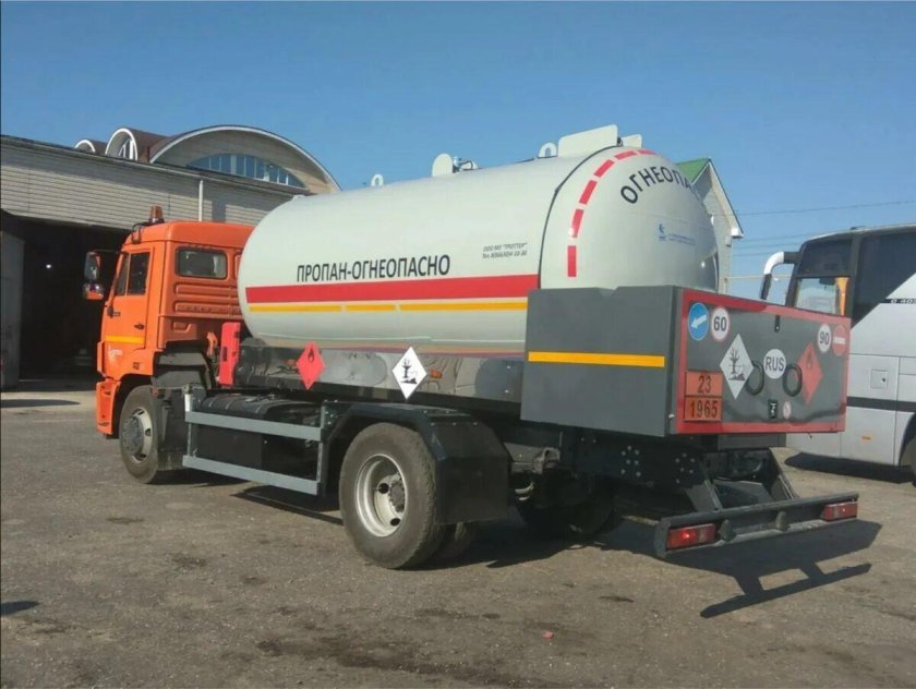 КАМАЗ газовоз 12 кубов