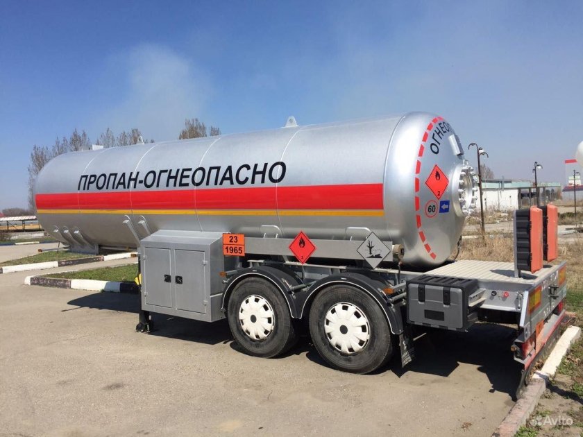 Газовоз КАМАЗ 20 кубов