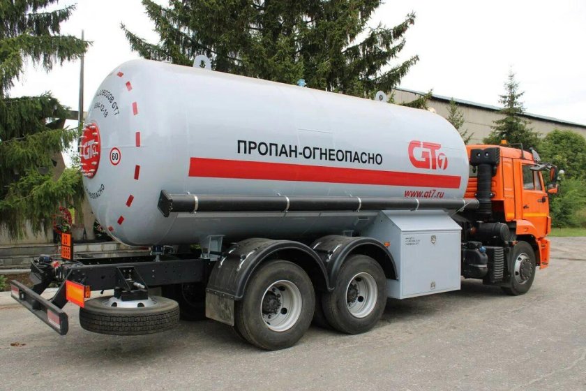 Автоцистерна для СУГ АЦТ-22