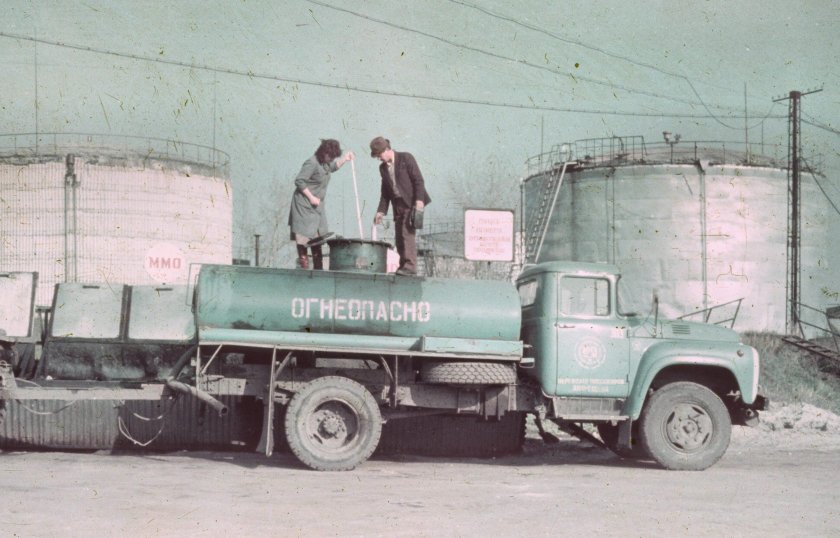 ЗИЛ 130 бензовоз