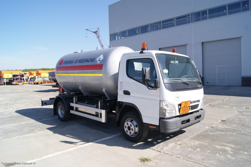 Исузу газовоз