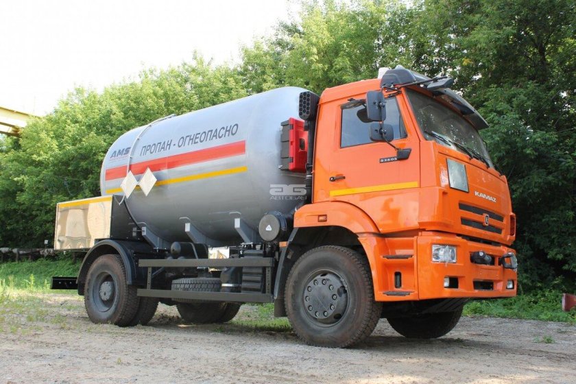 КАМАЗ 65115 газовоз