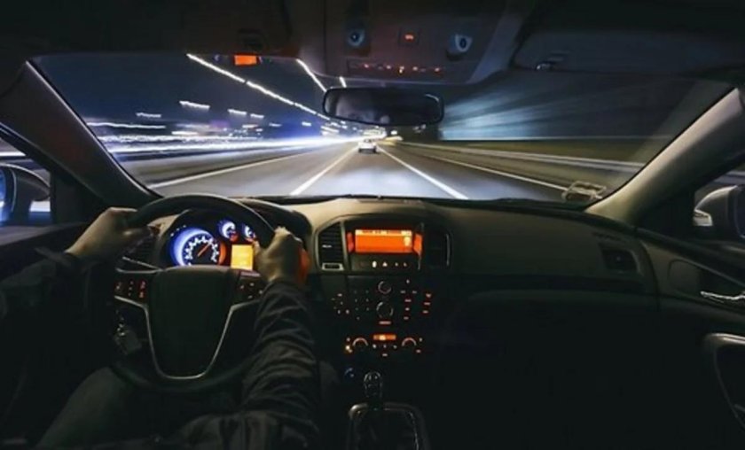 Красивый вид из машины