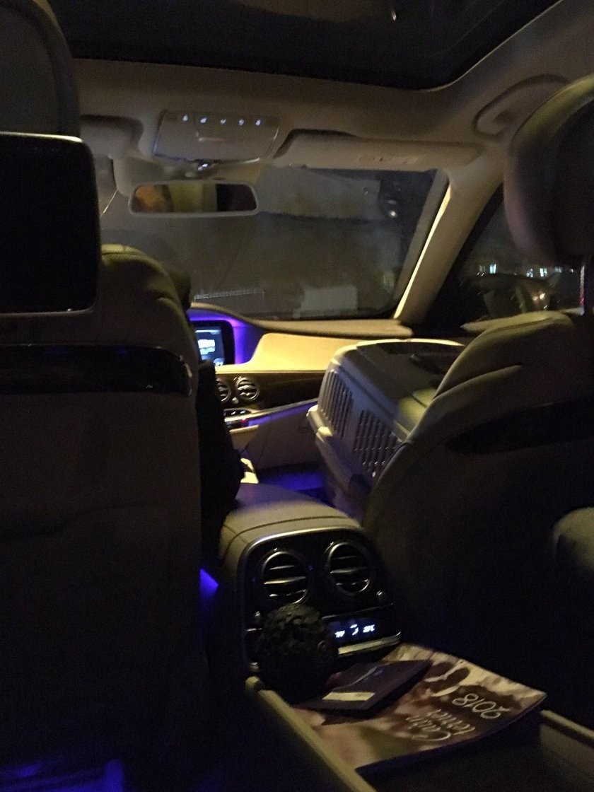 Вид с пассажирского сидения