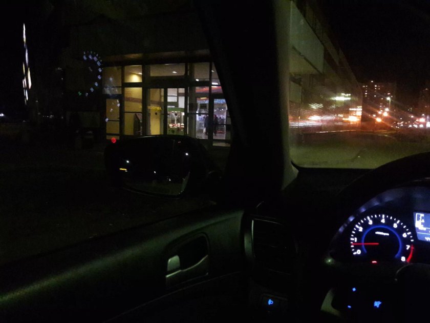 Тонировка вид из авто