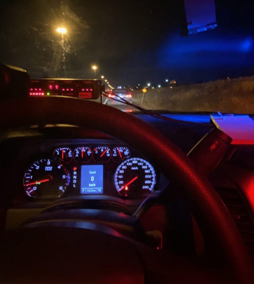 За рулем ночью