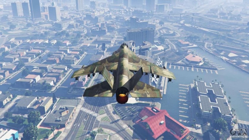 GTA 5 истребитель