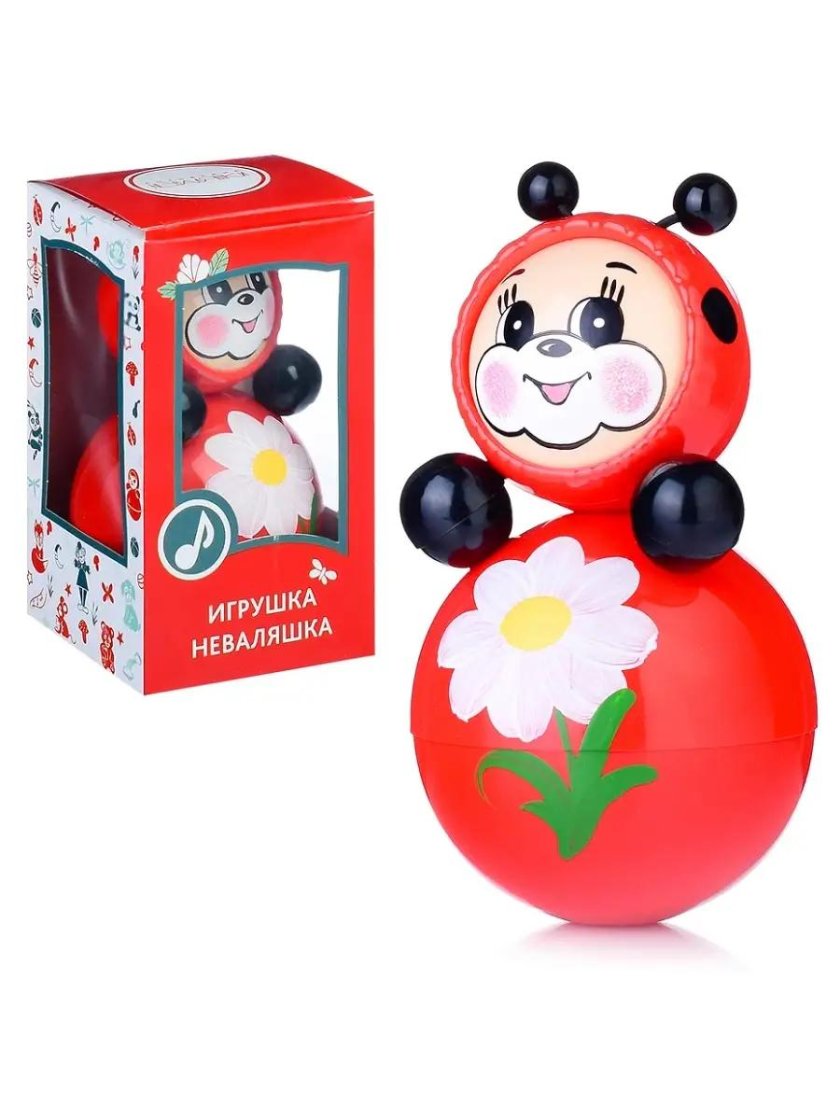 Неваляшка Божья коровка