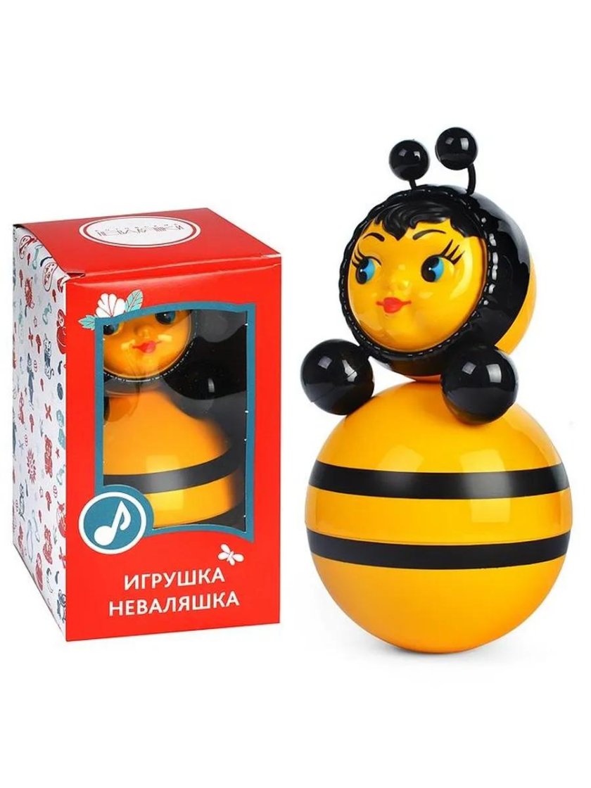 Неваляшка \ пчелка\ (22 см)