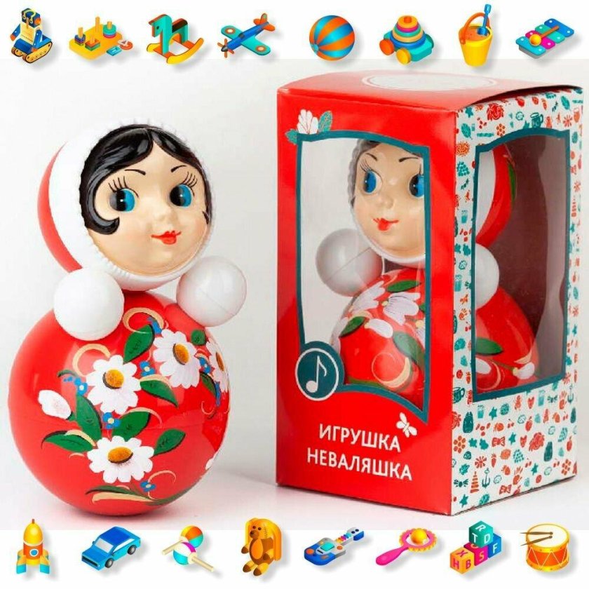 Неваляшка Матрешка Ванька-встанька