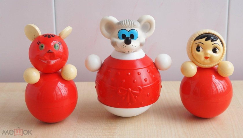 Неваляшка котовские неваляшки девочка (6с-012) 35.6 см