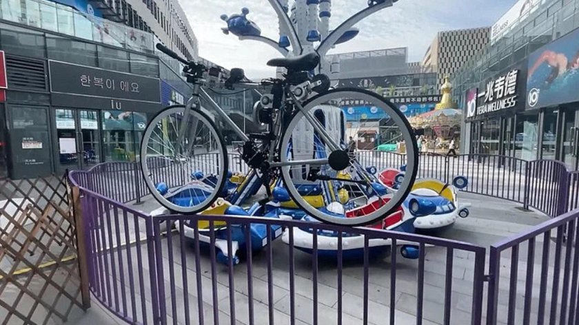 Беспилотный велосипед