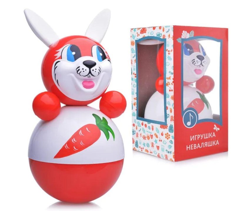 Неваляшка Зайка
