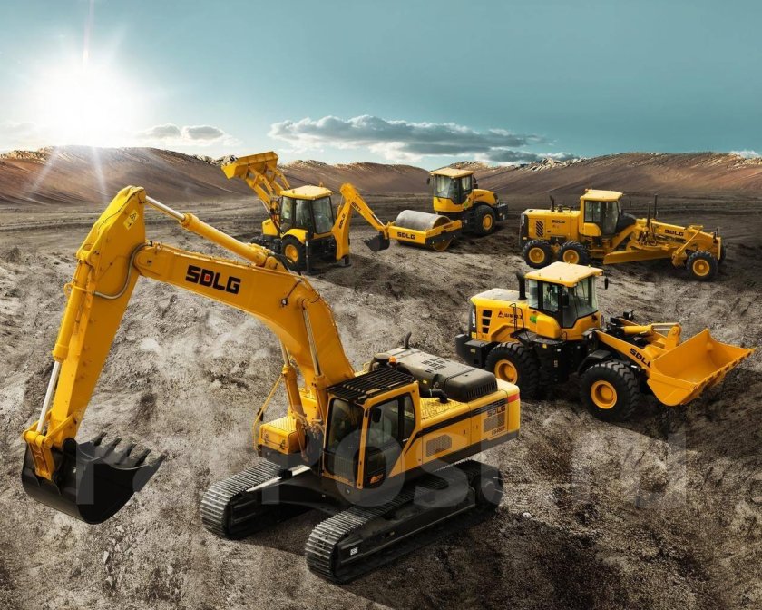 Экскаватор SDLG