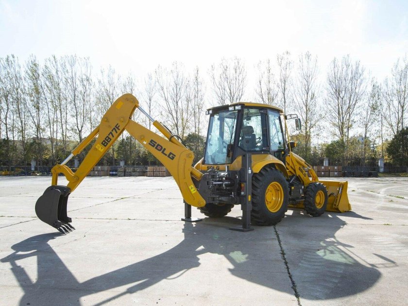 Экскаватор-погрузчик SDLG b877f