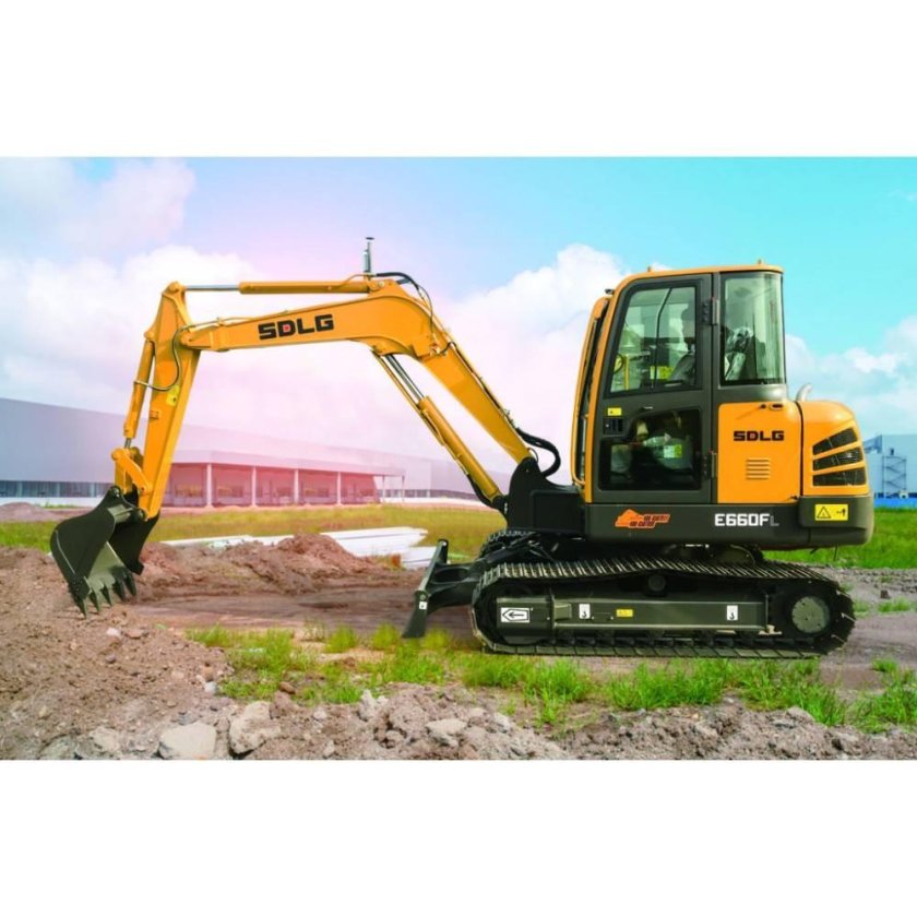 Экскаватор SDLG e660fl