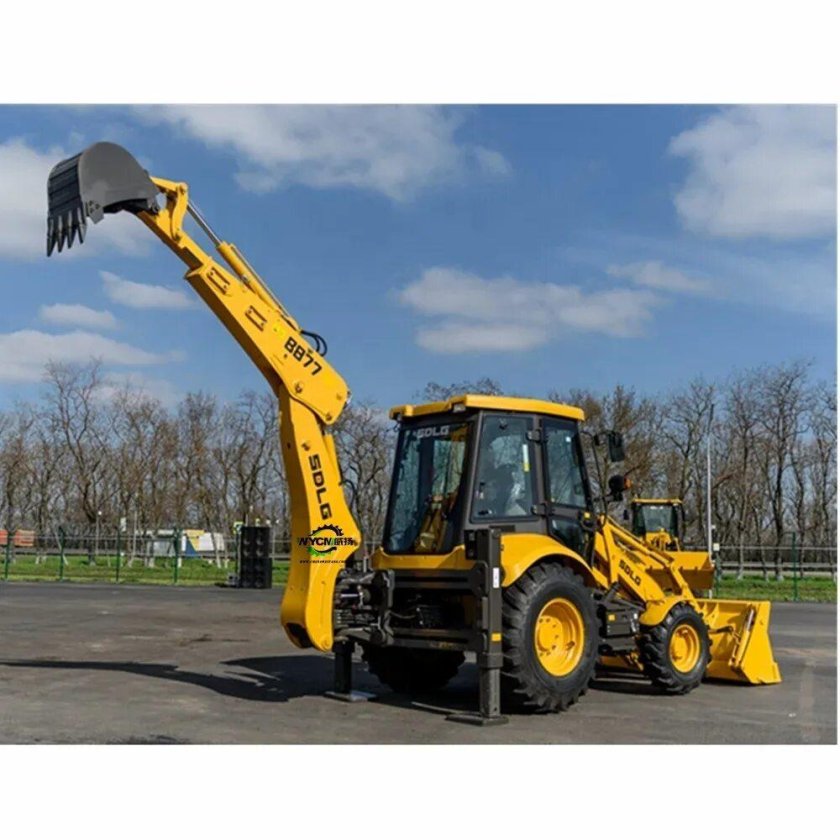 Экскаватор-погрузчик SDLG b877f