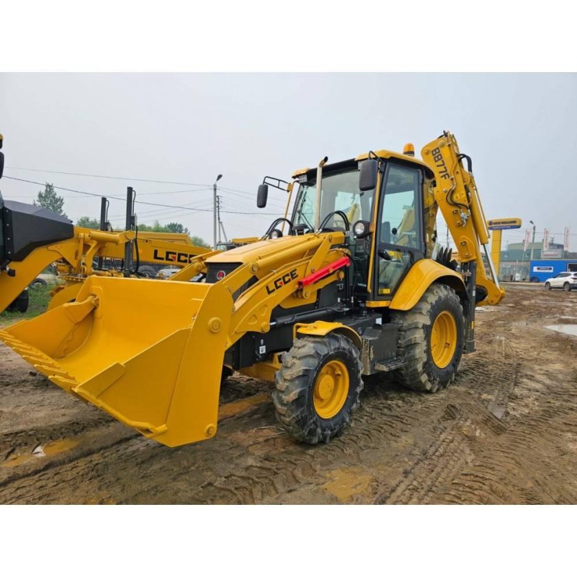 Lgce b877f экскаватор-погрузчик