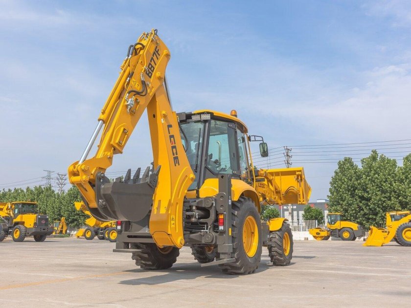 Lgce b877f экскаватор-погрузчик