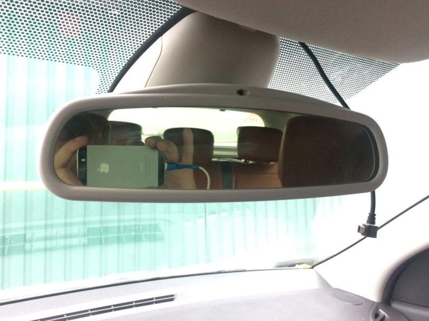 Зеркало с автозатемнением Рено Меган 2